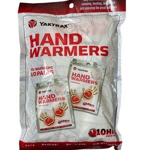 Yaktrax Hand Warmers 20-Pack 10-Hour